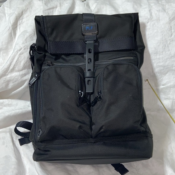 Like new Tumi Alpha Bravo London Roll-Top Backpack - Picture 1 of 15